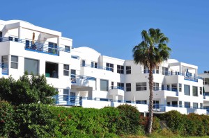 Rental property overlooking beach
