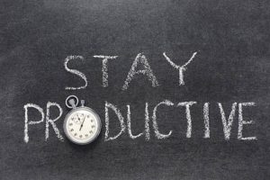 stay productive